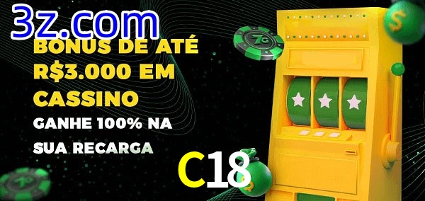 C18 melhor bônus de depósito